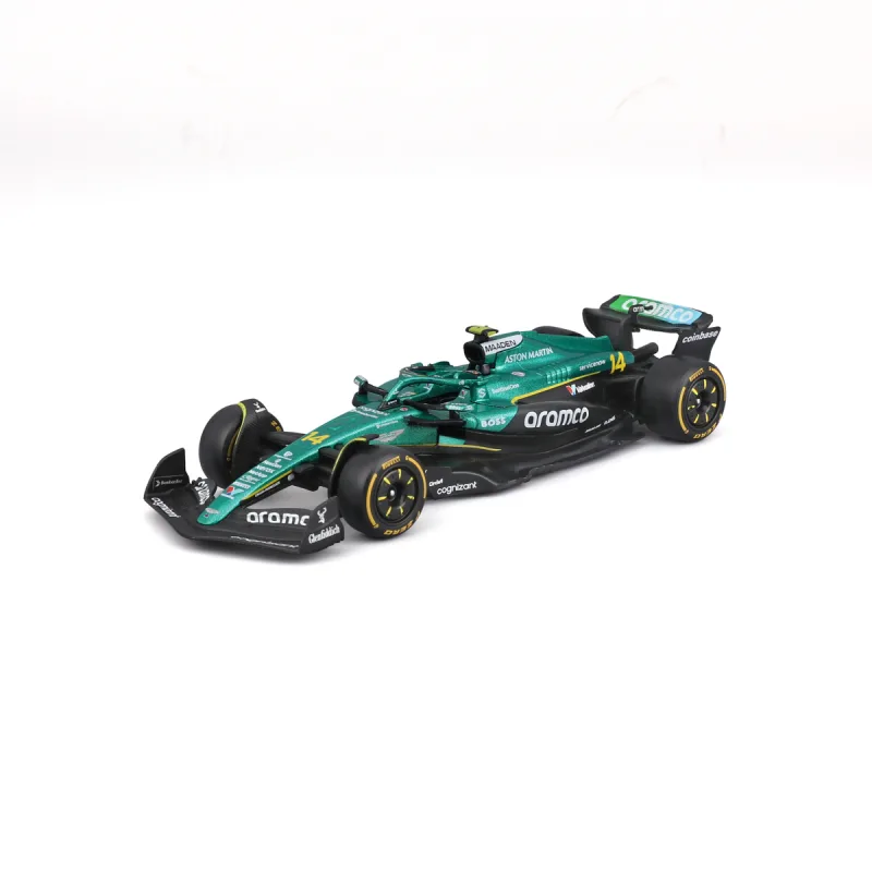 Bburago - RACE Formula F1, Aston Martin AMR25 (2025), #14 Fernando Alonso, 1:43