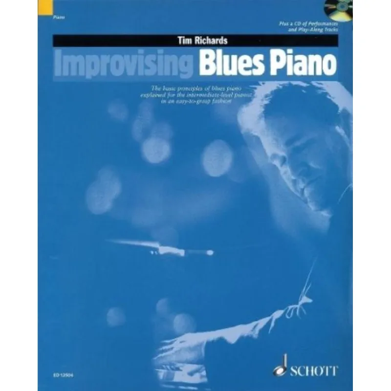 Schott Music Improvising Blues Piano + CD