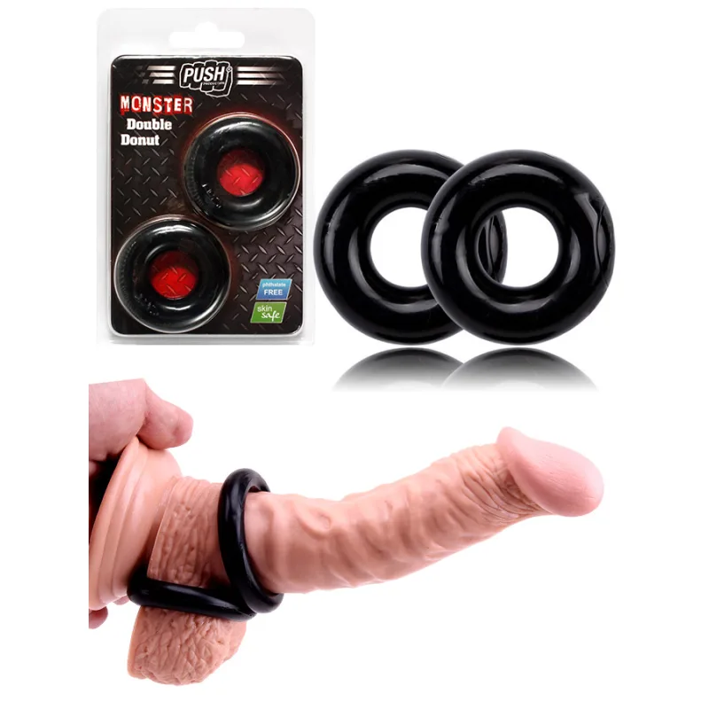 Push Production Cockring Double Donut