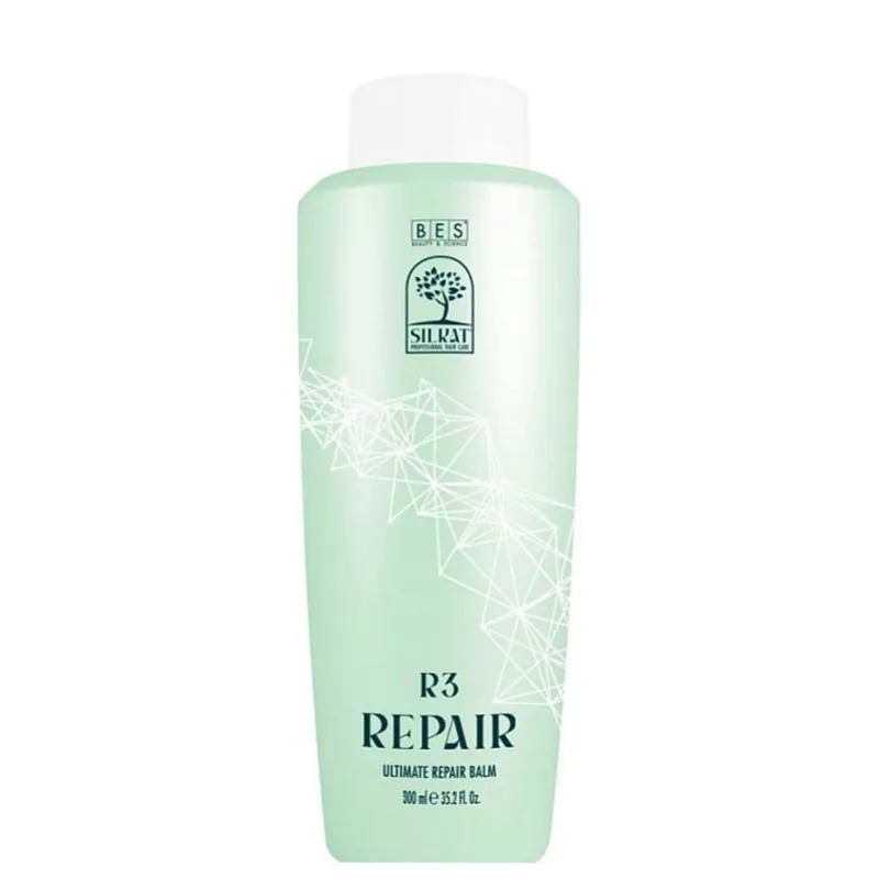 BES Silkat R3 Ultimate Repair Balm 300ml - Rekonštrukčný krém pre veľmi poškodené vlasy