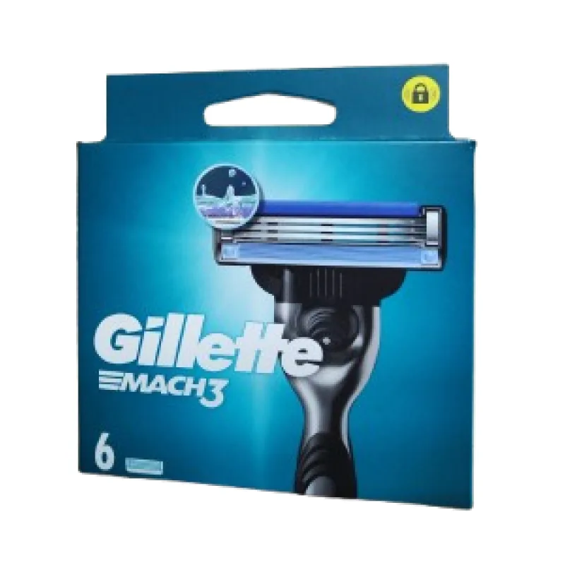 Gillette Mach3 6pcs - náhradné hlavice