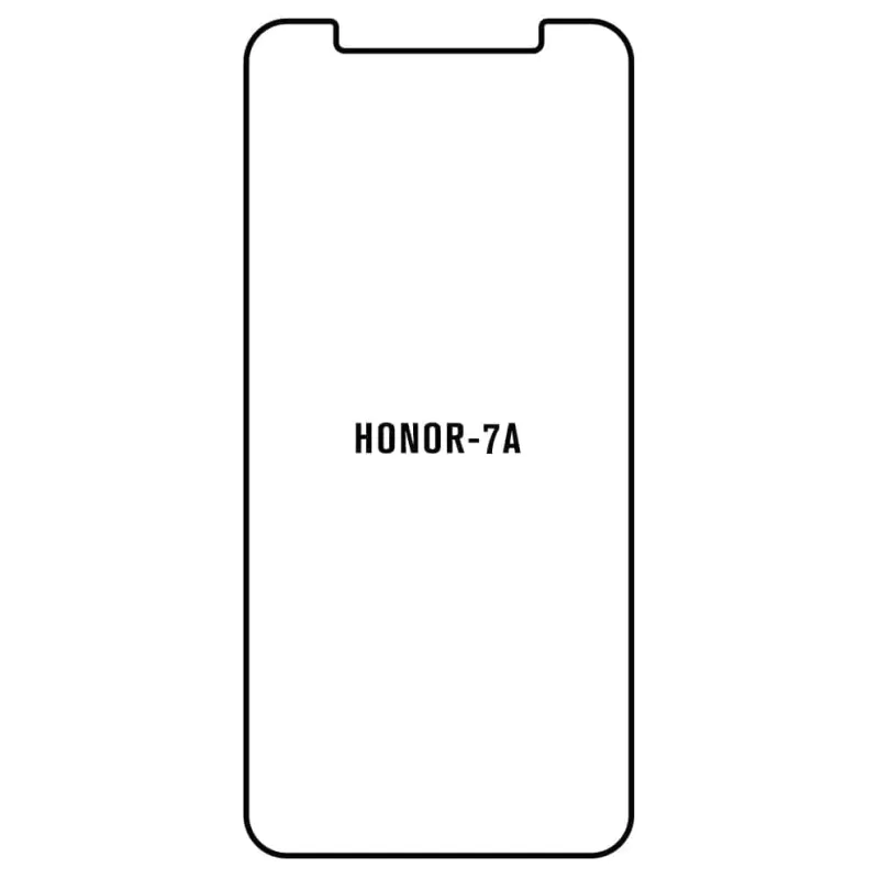 Sunshine Honor 7A Predná Hydrogél ochranná fólia Strih: Kompatibilná s krytom, Typ fólie: Matná