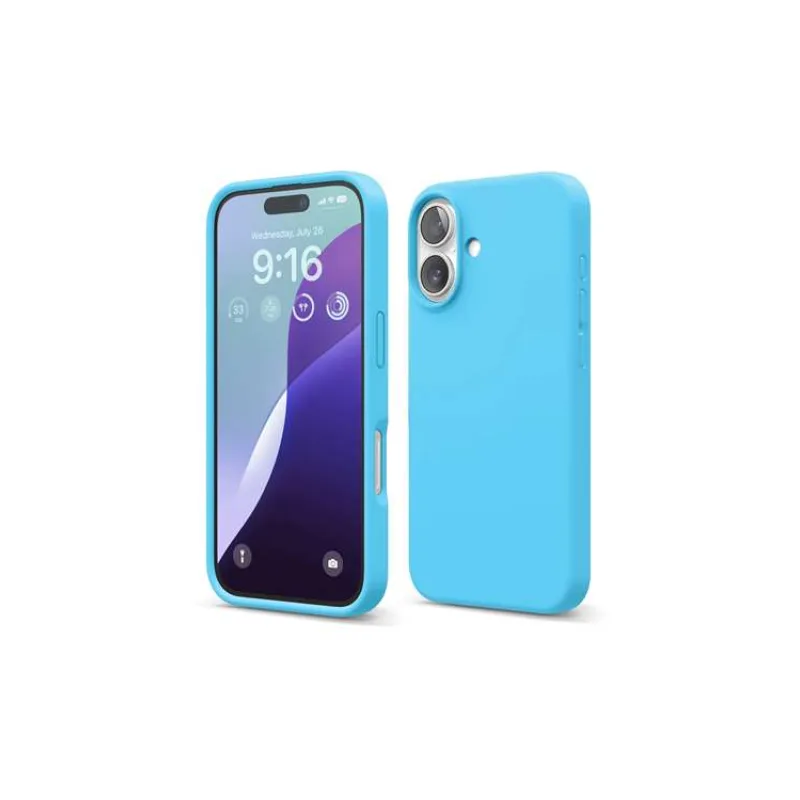 Elago kryt Silicone Case pre iPhone 16 - Ocean Blue (ES16SC61-OCBL)