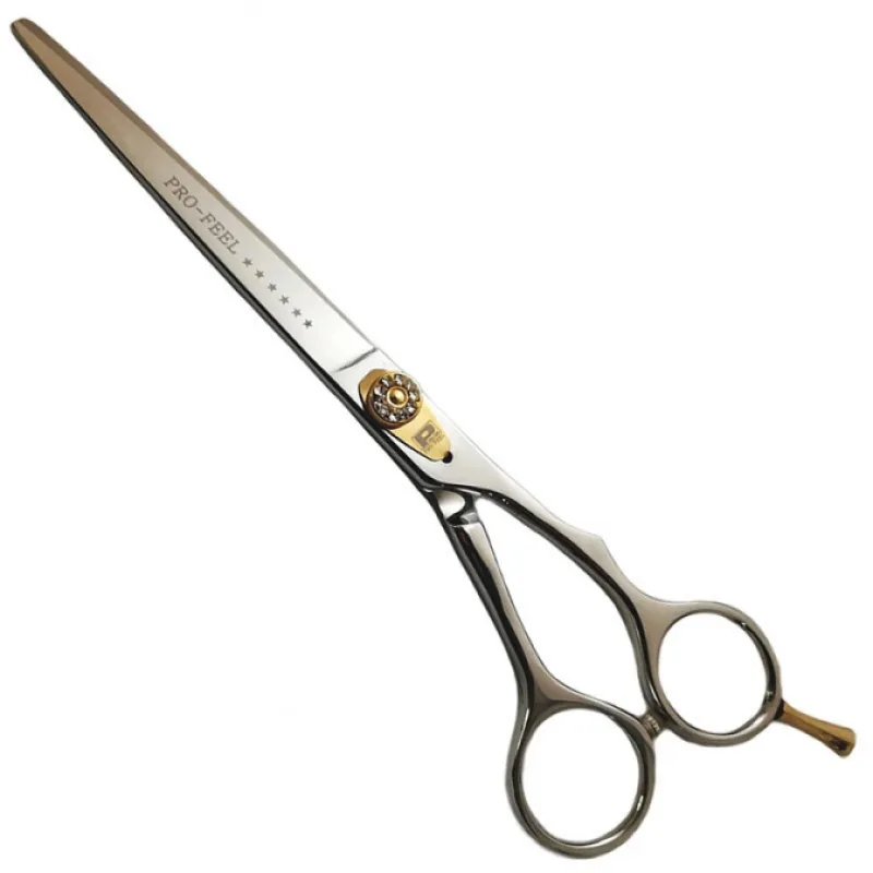 PRO FEEL JAPAN VQ-75 - Profesionálne extra dlhé nožnice na vlasy 7,5 '- 19cm
