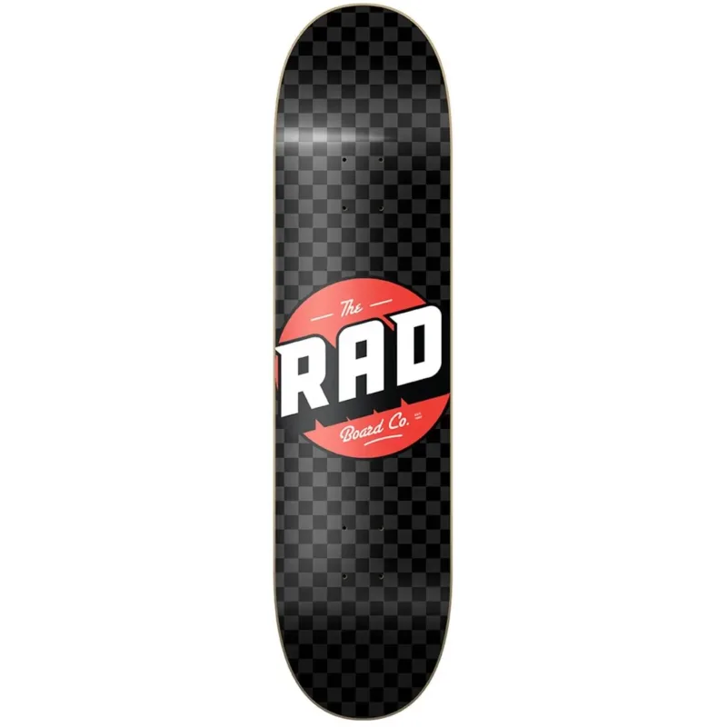 RAD Checker Skate Doska (8.125"|Čierna/Sivá)