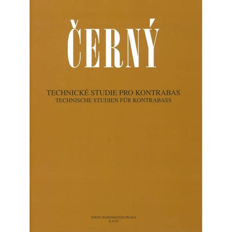 Bärenreiter Technické studie pro kontrabas