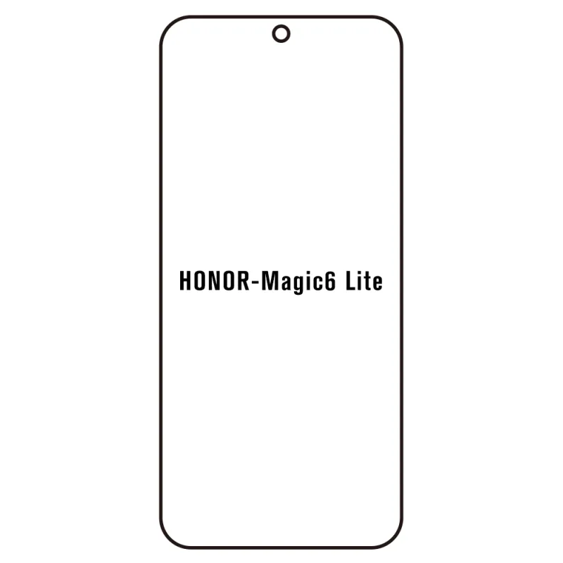Sunshine Honor Magic6 Lite Predná Hydrogél ochranná fólia Strih: Kompatibilná s krytom 2, Typ fólie: Proti modrému svetlu
