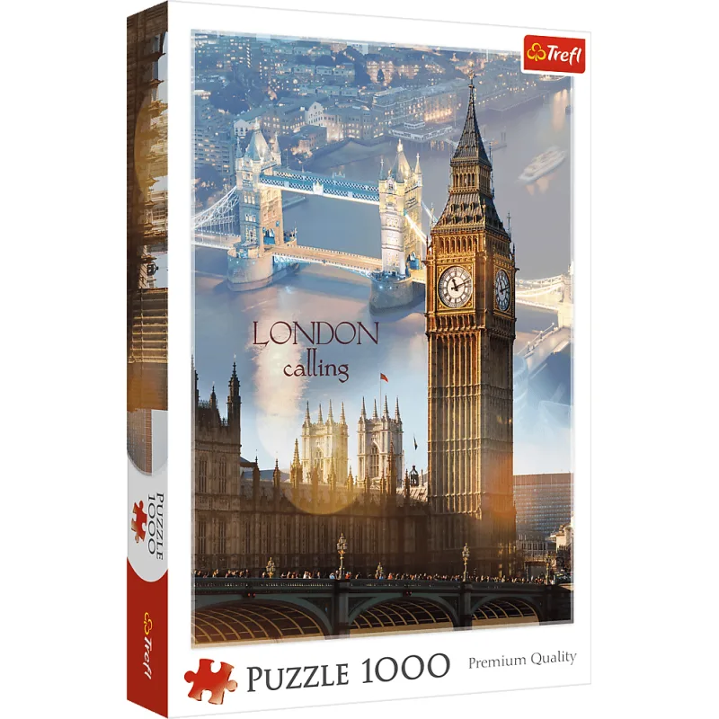 Trefl Puzzle Londýn za úsvitu 1000 dielikov