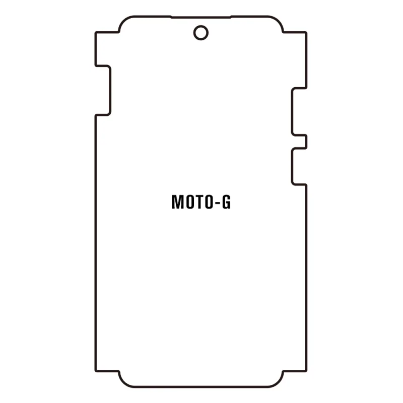 Sunshine Motorola G (2024) Predná Hydrogél ochranná fólia Strih: Predná časť a rám, Typ fólie: Číra