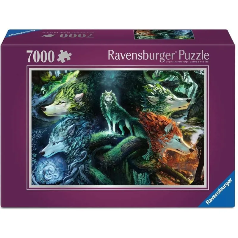 Puzzle Ravensburger 7000 dielikov Šepot lesa
