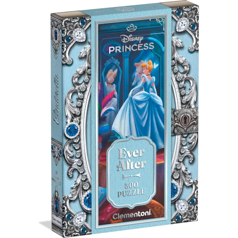Puzzle Clementoni 500 dielikov Disney princezné - Navždy: Popoluška