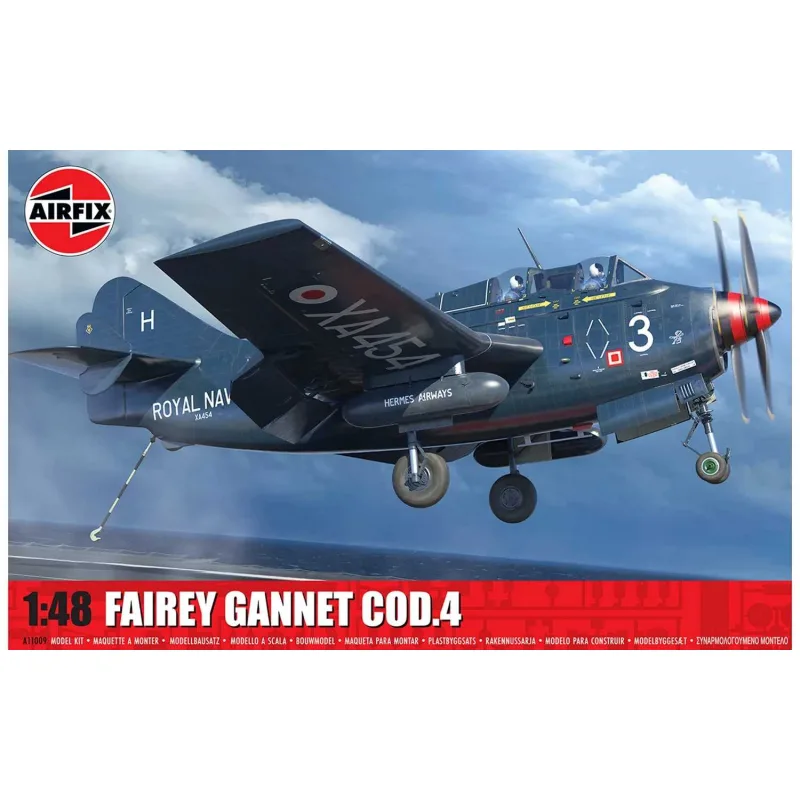 Airfix Classic Kit lietadlo A11009 - Fairey Gannet COD.4 (1:48)