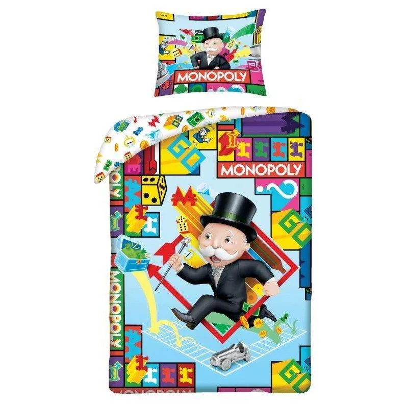 Obliečky Halantex Monopoly 140/200, 70/90 cm