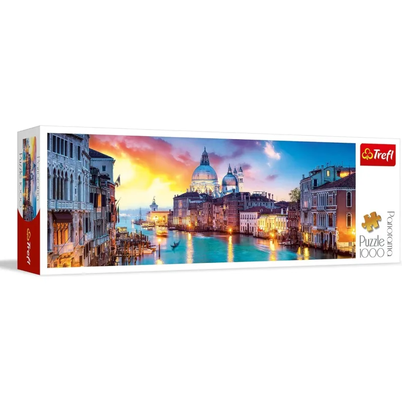 Trefl Panoramatické puzzle Canal Grande, Benátky 1000 dielikov