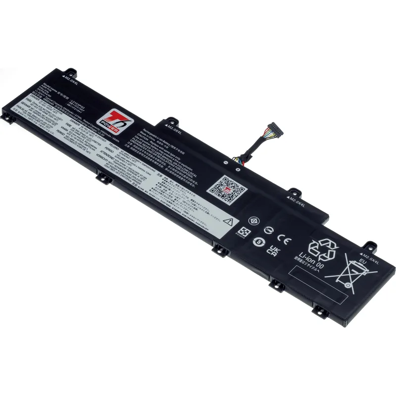 Baterie T6 Power pro Lenovo ThinkPad L14 Gen 3, Gen 4, L15 Gen 3, Gen 4, 4948mAh, 57Wh, 3cell NBIB0252
