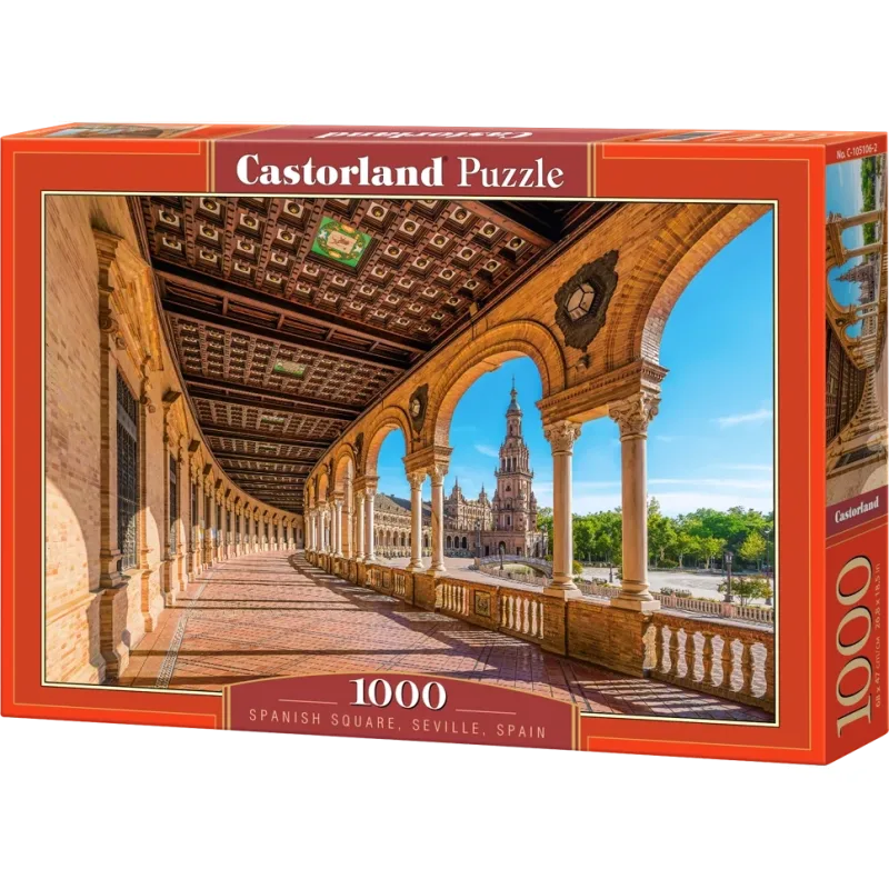 Castorland Puzzle Španielske námestie, Sevilla 1000 dielikov