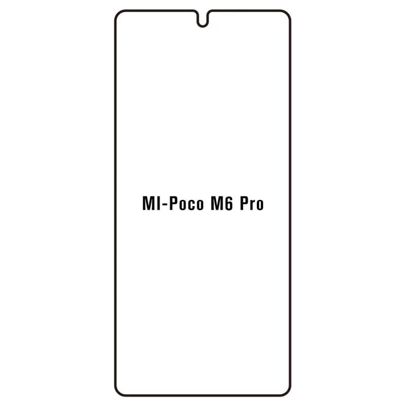 Sunshine Xiaomi Poco M6 Pro Predná Hydrogél ochranná fólia Strih: Predná 2, Typ fólie: Číra