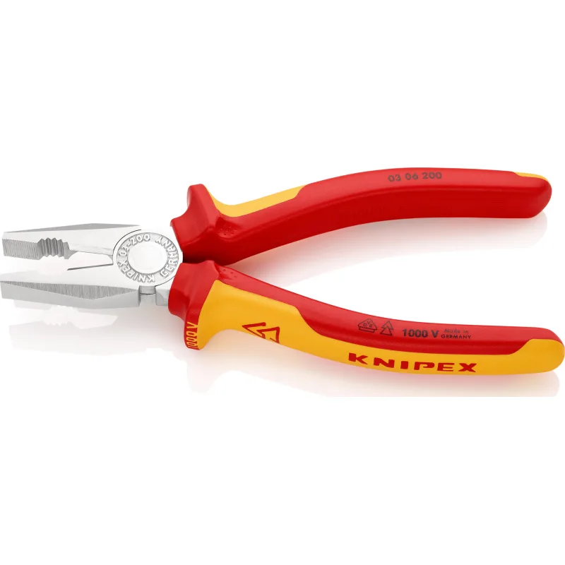 Kliešte kombin. 200mm VDE Knipex 0306200