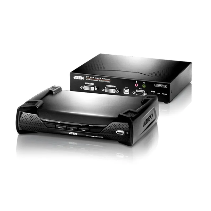 ATEN pro ovládání DVI KVM DualView OverNET, rack KE-6940
