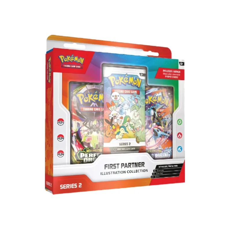 2026 Pokémon Mega Evolution First Partner Illustration Collection Series 2 - OS