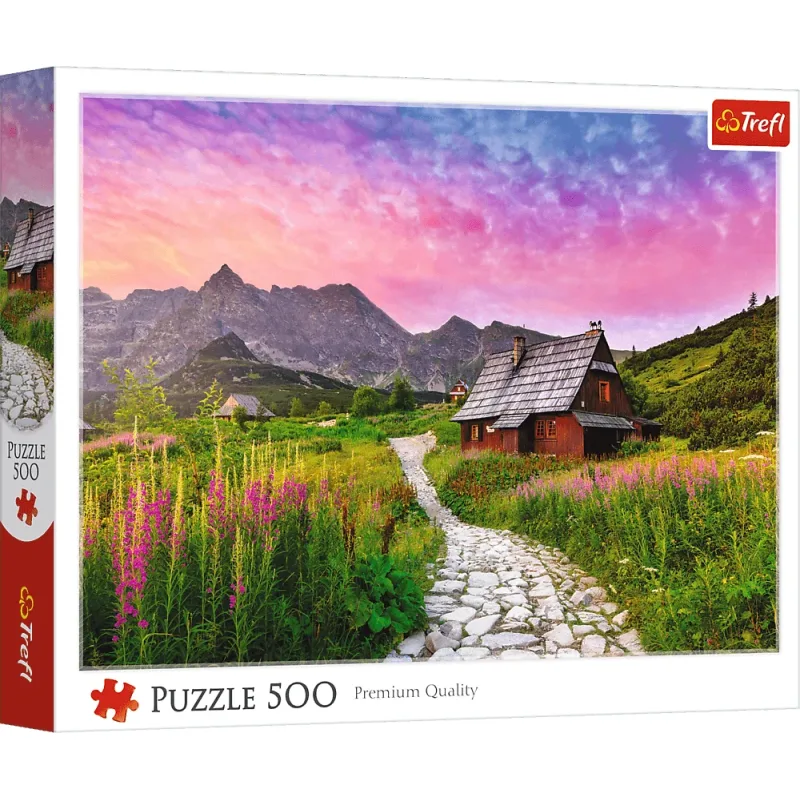 Puzzle Trefl 500 dielikov Hala Gąsienicowa, Tatry