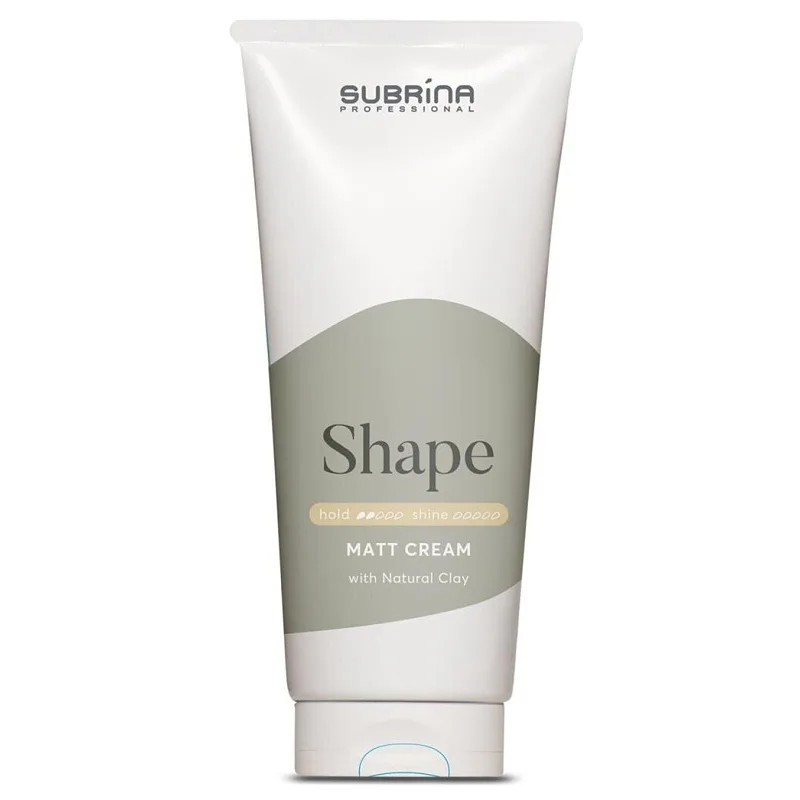 SUBRÍNA Shape Matt Cream 100ml - stylingový matný krém na vlasy