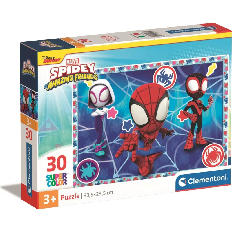 Clementoni Puzzle Spidey a jeho úžasní priatelia 30 dielikov