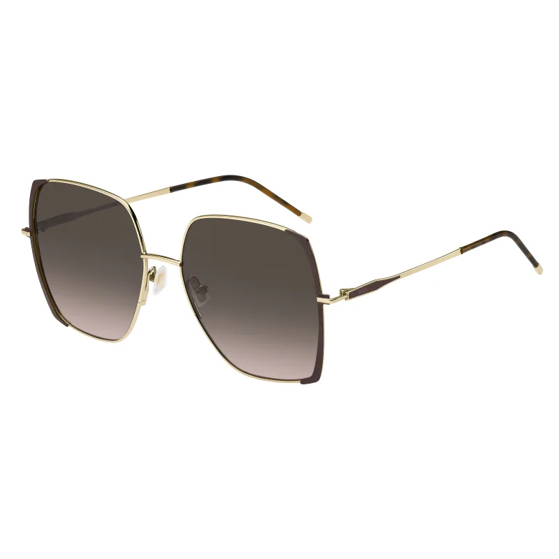 HUGO BOSS BLACK Dámske Slnečné Okuliare HUGO BOSS, čierne, dámske, BOSS1707S01Q (Okuliare/nosník/ramienka: 58/17/140 mm)