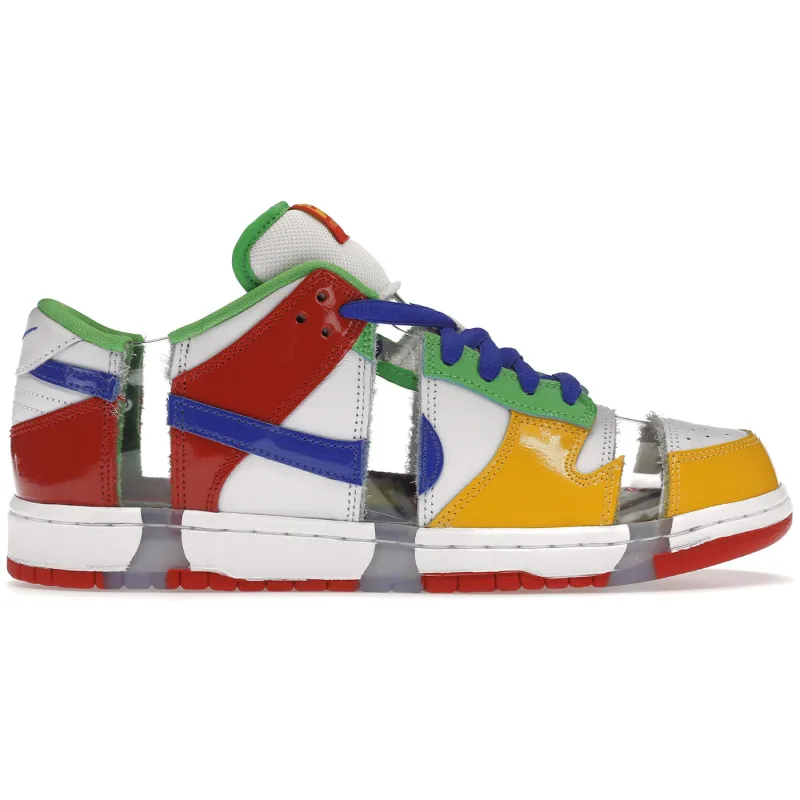 Nike SB Dunk Low Sandy Bodecker Ebay Multi Red Yellow - 43