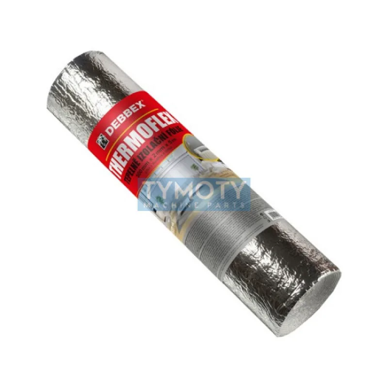Debbex Tepelnoizolačná fólia THERMOFLEX 500 mm x 2 mm - 5 m2 hliníková