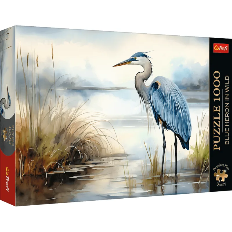 Puzzle Trefl 1000 dielikov Volavka v divokej prírode