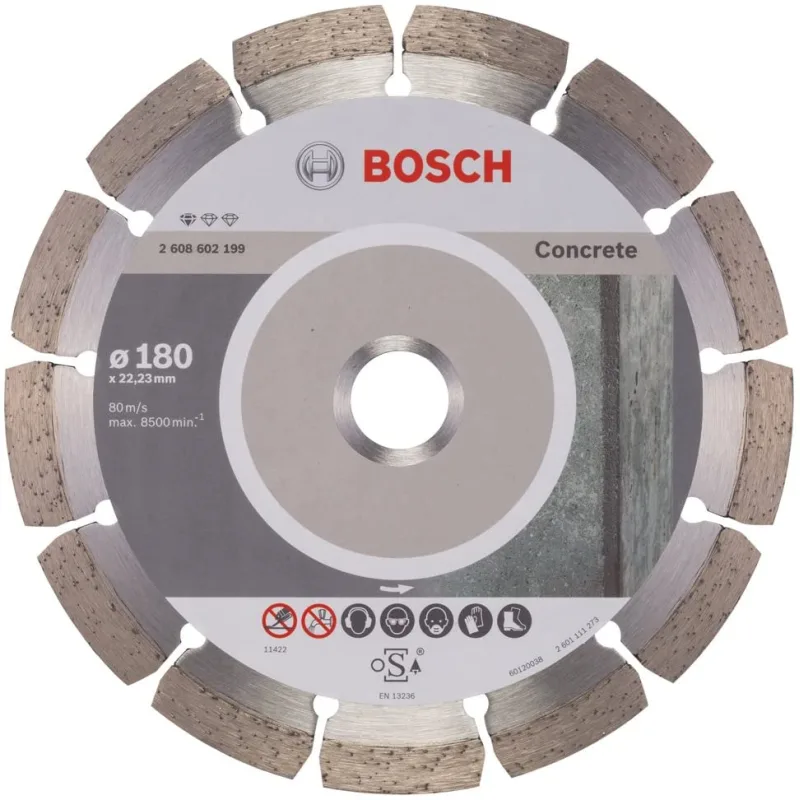 Diamantový kotúč BOSCH Standard for Concrete 180mm