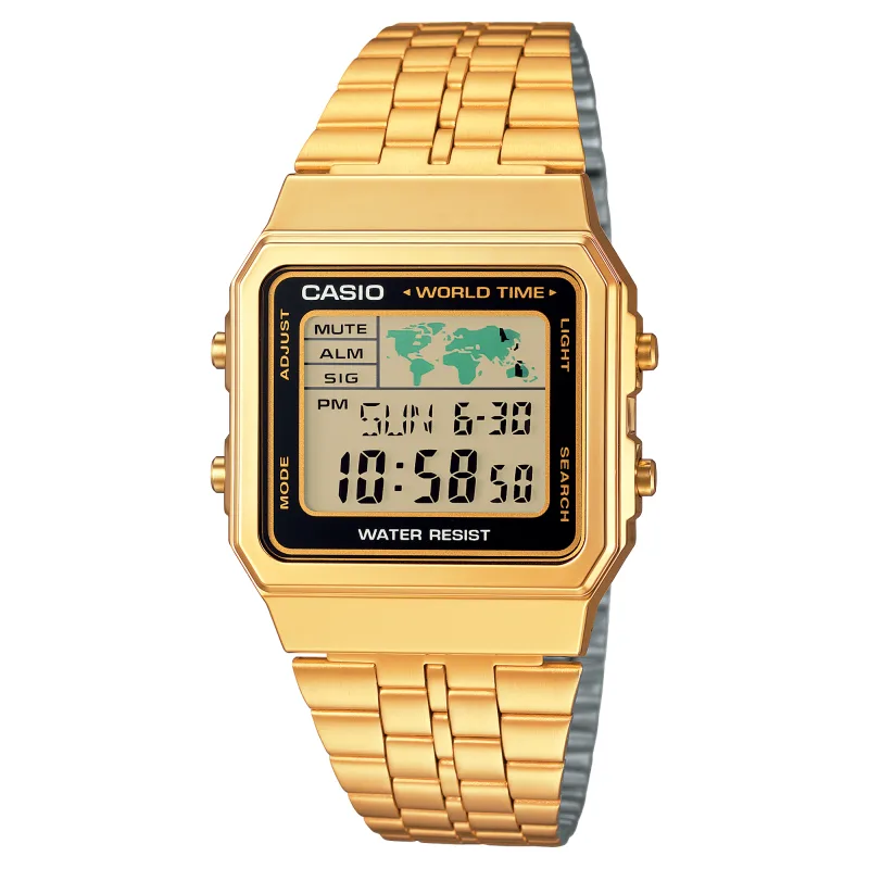 Pánske Hodinky CASIO A500WGA-1 (39MM)