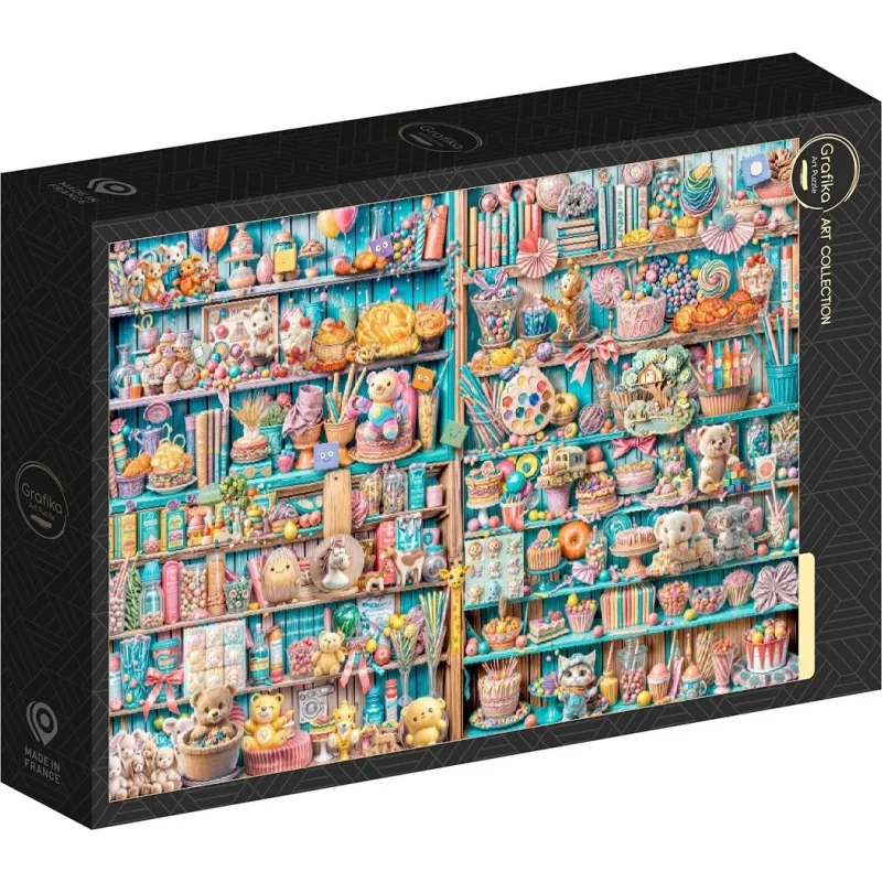 Puzzle Grafika 1500 dielikov Dielňa malých radostí