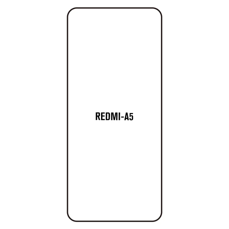 Sunshine Xiaomi Redmi A5 Predná Hydrogél ochranná fólia Strih: Predná 1, Typ fólie: Matná
