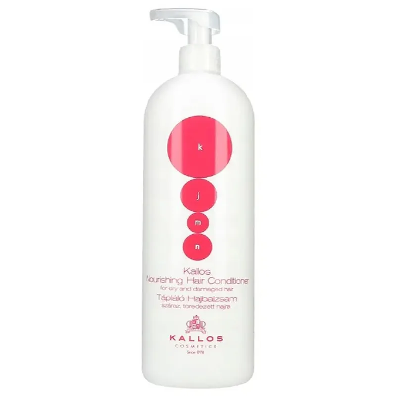 KALLOS KJMN Nourishing Conditioner 1000ml - kondicionér na suché lámavé vlasy