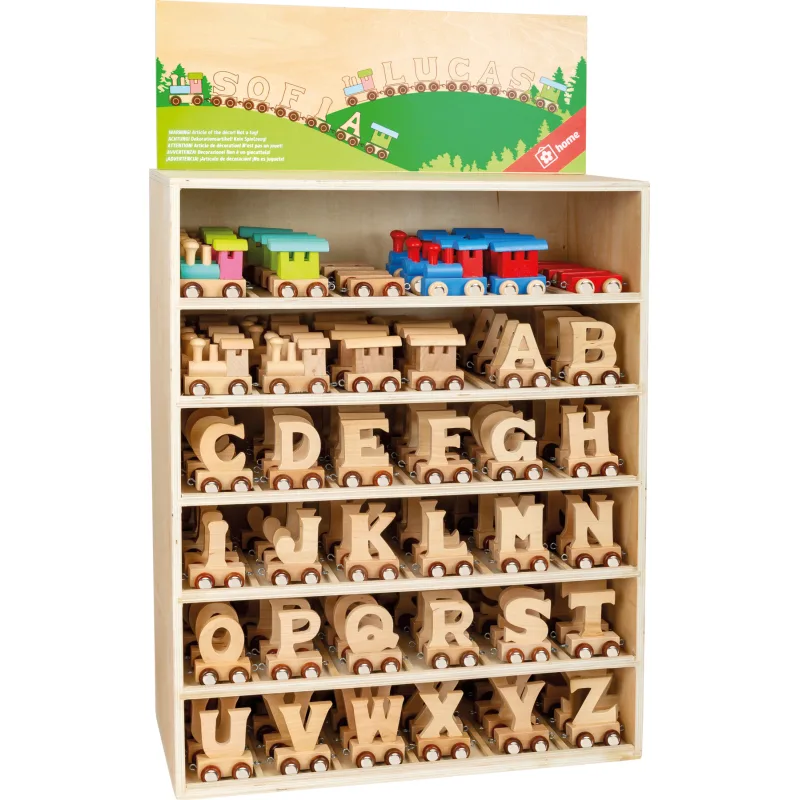 Small Foot small foot Vláčik vláčikodráhy abeceda 1 ks