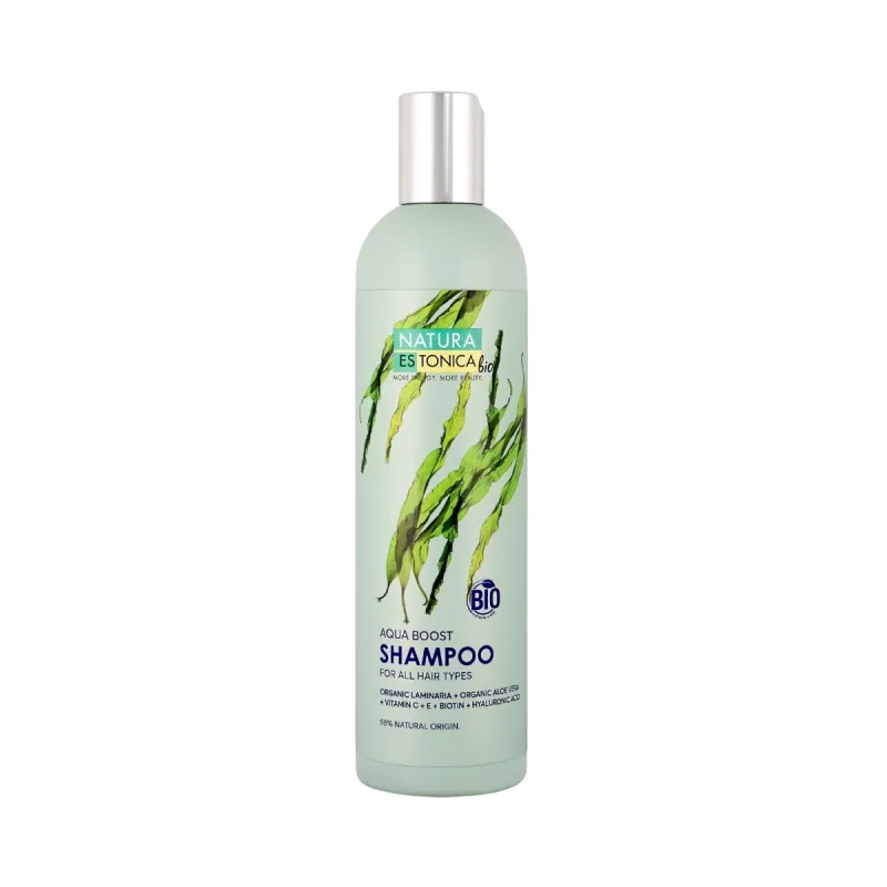 Natura Estonica Šampón Aqua Boost - 400 ml -