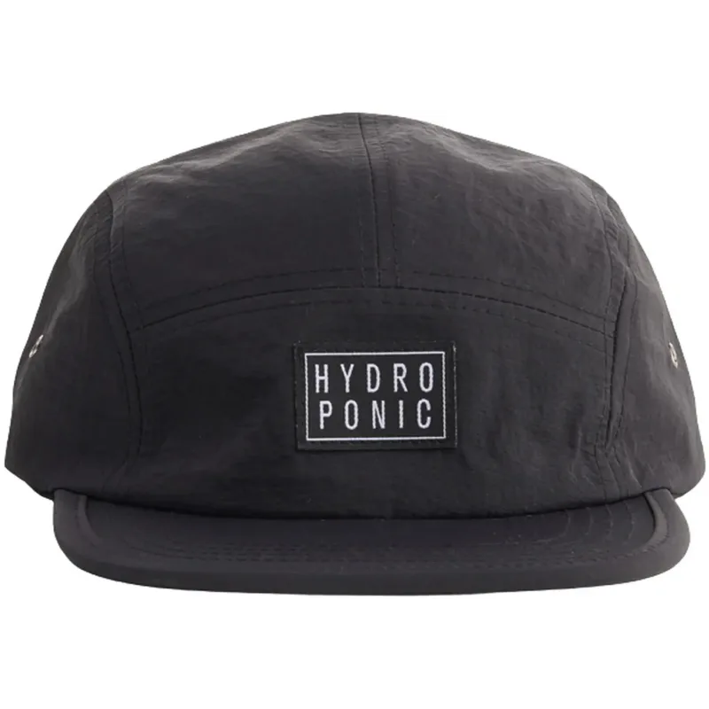 Hydroponic Flint 5-Panel Cap (Černá)
