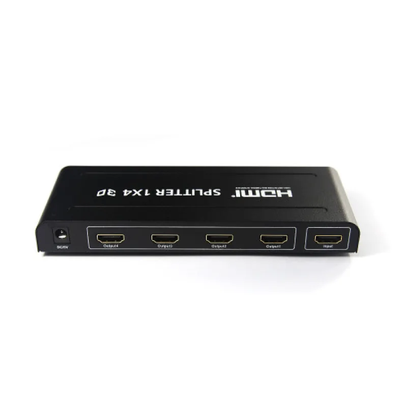 HDMI 1x4 splitter/rozbočovač, podpora 3D, SP02