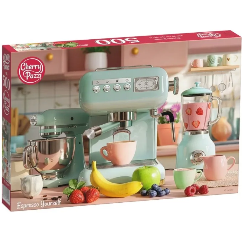 Puzzle Cherry Pazzi 500 dielikov Kávové vyznanie (Espresso Yourself)