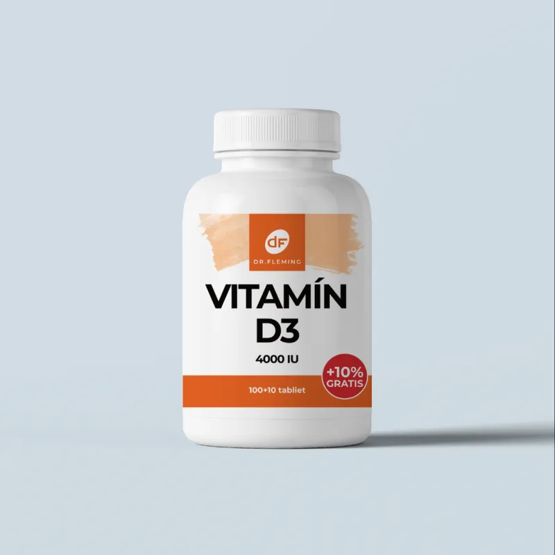 Dr. Fleming Vitamín D3 4000IU - 110 tabliet -
