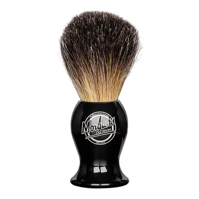 Štetka na holenie z jazvečích štetín MORGANS Shaving brush Pure Badger