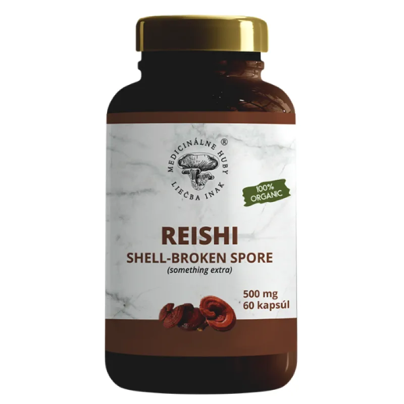 Reishi spóra, 98% shell-broken, 60 ks