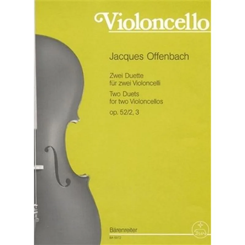 Bärenreiter Dvě dueta pro dvě violoncella op. 52/2, 3