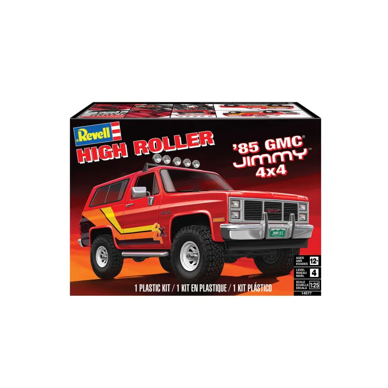 Revell Plastic ModelKit MONOGRAM auto 4577 - 85 GMC Jimmy High Roller (1:25)