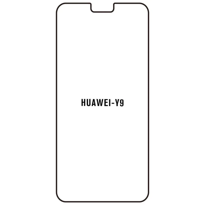 Sunshine Huawei Y9 2019 Predná Hydrogél ochranná fólia Strih: Kompatibilná s krytom, Typ fólie: Anti-Spy (Privacy)