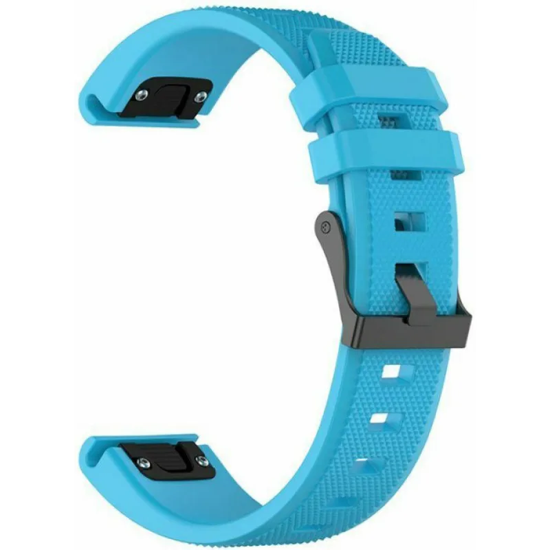 Silikonový řemínek modrý pro Garmin Fenix 5/6/Forerunner 935/945 ESES 1530000835