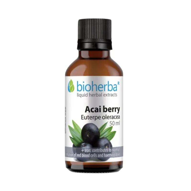 Bioherba Acai bobule - tinktúra kvapky - 50 ml -