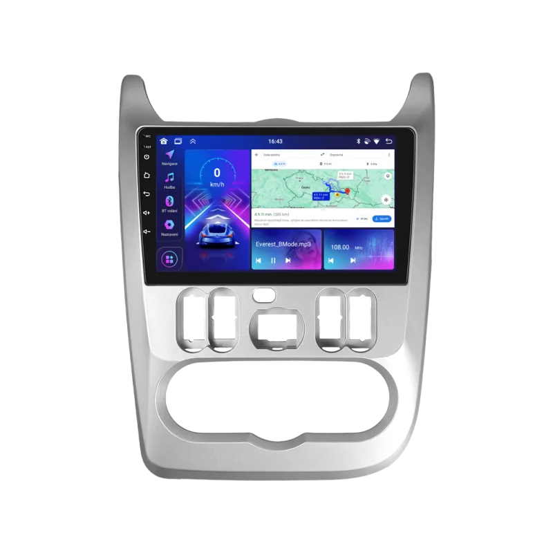 Bmode 2DIN autorádio BEX79 Android, Dacia Logan I, Sandero I BEX-UN06M/A7096